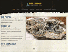 Tablet Screenshot of billingsgemclub.com